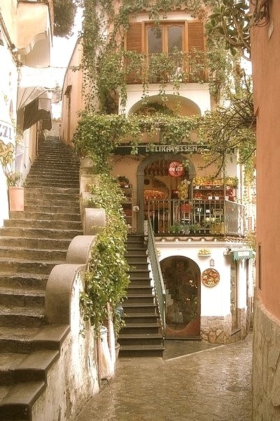 Restaurant, Positano, Italy