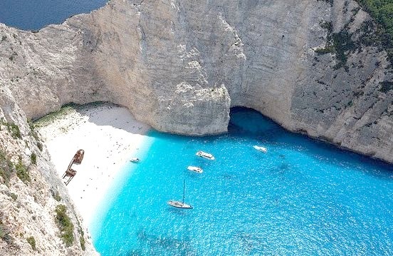 Navagio Beach, or the Shipwreck, is an isolated sandy cove, accessible only by boats, on Zakynthos island and one of the most famous beaches in Greece. It is notable...
