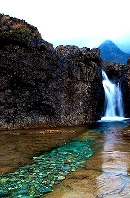 Fairy Pools in the Cuilins, Scotland