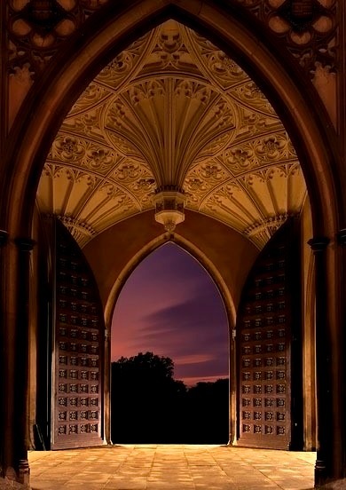 Arches, St. John's College, Cambridge, England