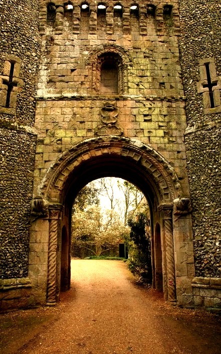 Ancient Norman Castle, Benington, England