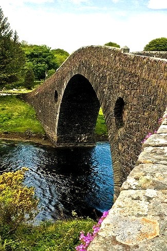 Atlantic Bridge detail in Seil, Scotland