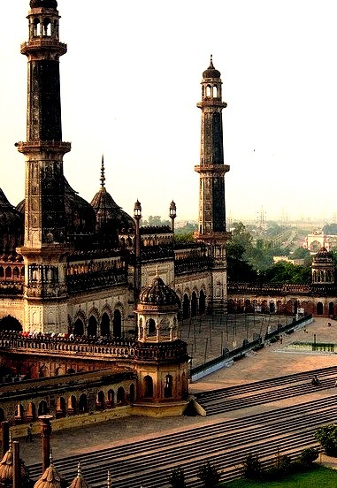 Asfi Mosque at Bara Imambara Complex in Lucknow, India
